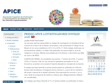 Tablet Screenshot of apice-dce.com